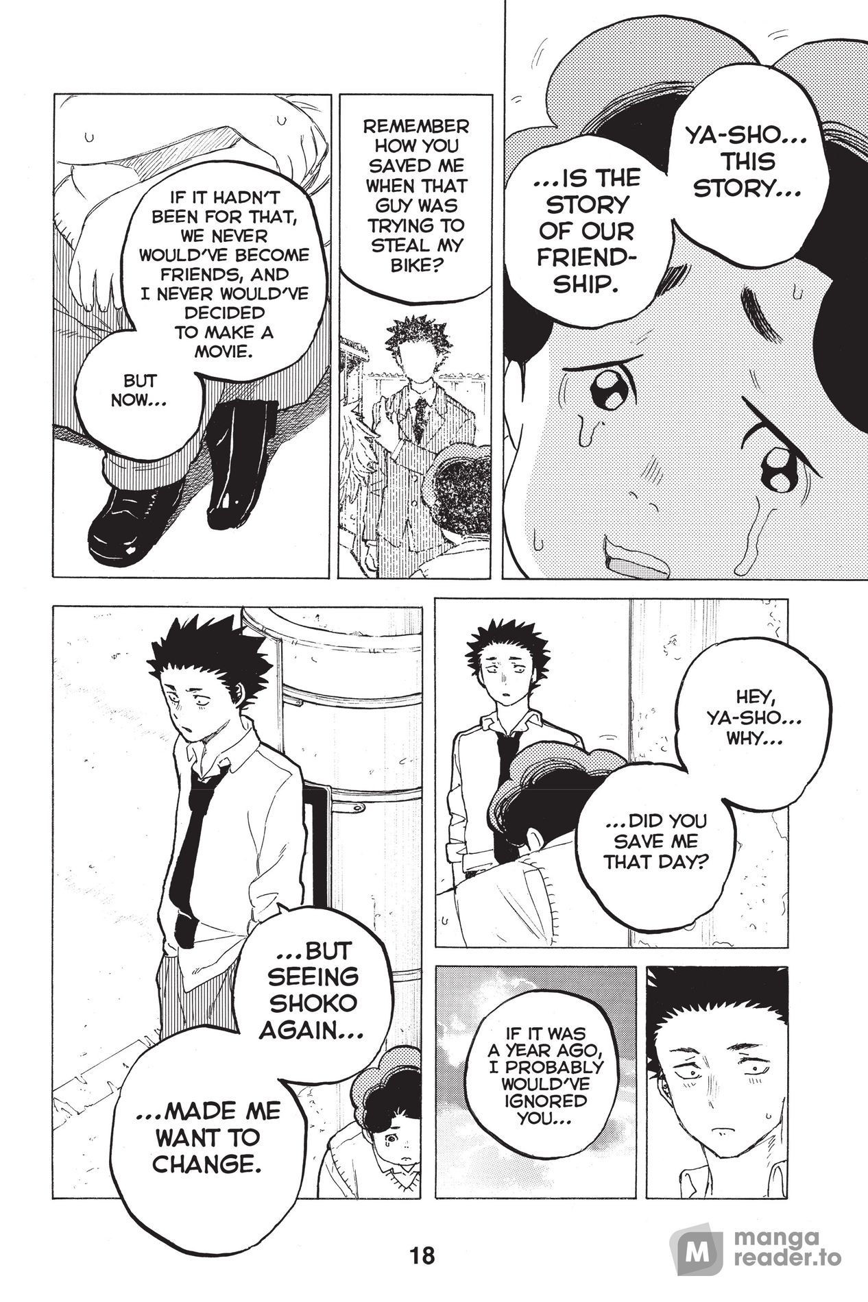 A Silent Voice Chapter 33 image 16